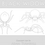 Black Widow Concept Art